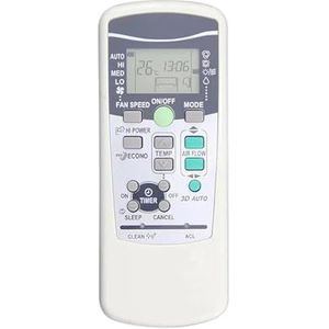 1 st. RKX502A001 afstandsbediening is geschikt for airconditioners RKX502A001B RKX502A001C RKX502A001F RKX502A001G reserveonderdelen