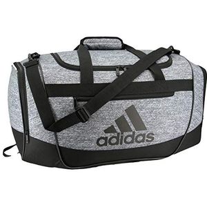 adidas Defender Iii Small Duffel, Onix Jersey/Zwart, One Size, Defender Iii Small Duffel