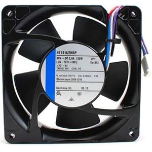 LMNCBVYA 12CM 4118N/2H8P 48V 2.6A 125W 4-Wire DC Axial Cooling Fan - 120x38mm Inverter Fan for Efficient Cooling Solutions