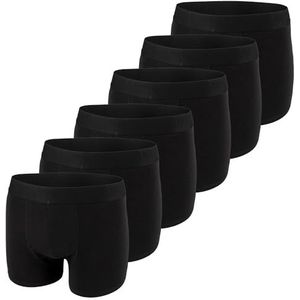 riverso RIVOle Boxershorts voor heren, verpakking van 6 stuks, onderbroeken, ondergoed, retroshorts, stretch, zwart, grijs, blauw, wit, groen, rood, oranje, geel, S, M, L, XL, XXL, 3XL, 4XL, 5XL,