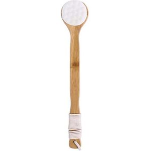 Doucheborstel met kattenpoot massage bath brush body scrubber badborstels met lange handgrepen voor senioren, doucheborstel achter met zacht dicht nano- voor Delr