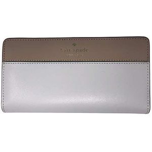 Kate Spade New York Schuyler Grote Slanke Bifold Leren Portemonnee, Witte Duif Multi