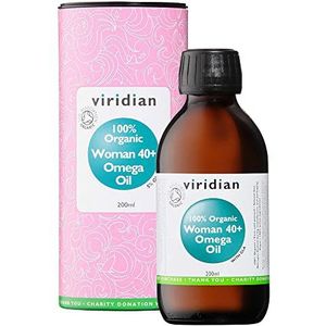 Viridian 100% Organic Woman 40+ Omega olie- 200ml