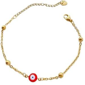 Eenvoudige Armband Voor Vrouwen Lucky Goud Kleur Koper Ketting Verstelbare Armband Zomer Sieraden