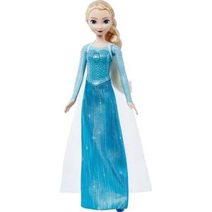 Mattel Disney Frozen Toys zingende Elsa-pop in karakteristieke kleding, zingt ""Let It Go"" uit de Disney-film Frozen voor kinderen