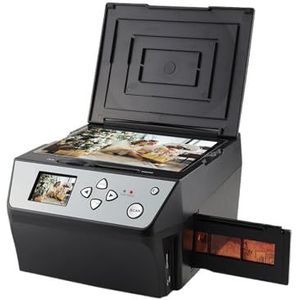 Documentscanner 22 MP multifunctionele filmscanner converteert 135/35 mm 110 dia's/negatieffilm Fotodocument Visitekaartje naar HD digitale JPG-bestanden