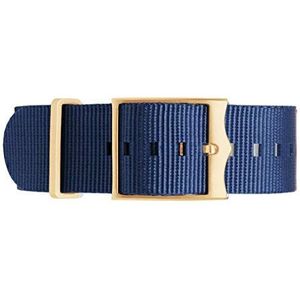 Horlogebandjes voor mannen en vrouwen, horlogeband Militaire nylon ademende horlogeband 22 mm horlogeband Vervanging van horlogebandaccessoires (Color : Type 1, Size : 22mm)