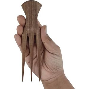Yanxiaohong Afro Pick Comb voor Afrikaans haar | Houten afscheidingskam voor vlechten & kornrows