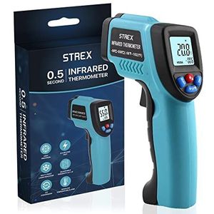 Strex Digitale Infrarood Thermometer - Bereik -50 t/m +550 °C - IR Thermometer - Warmtemeter