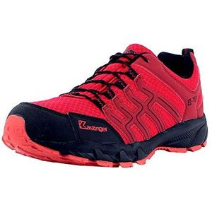 Kastinger Trailrunner Outdoorschoen voor dames, heren, K-TEX® membraan, waterdicht, rood, 41 EU