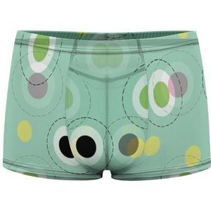 Kleurrijke Ronde Heren Boxer Slips Sexy Shorts Mesh Boxers Ondergoed Ademend Onderbroek Thong