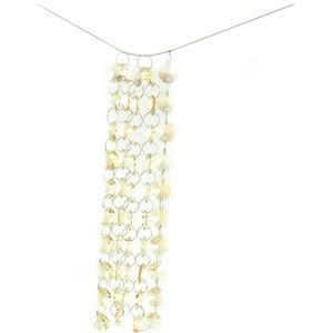 Tuin Suncatchers 5 meter slinger streng opknoping kristal kraal gordijn feest decor handgemaakte hanger kettingen (kleur: champagne)