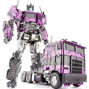 SPIRITS JUNSt Transformbots Speelgoed 13B Dark Commander Paars OptimumPrime Actiefiguur Legering Versie Robot Hoogte inch