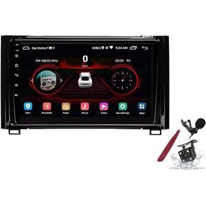 Android 15 Autoradio voor T-oyota Tundra (2013-2020) 9 inch 2K touchscreen 2000 * 1200 Android hoofdunit multimedia speler met Carplay GPS-navigatie, BT 5G, WiFi, DSP en stuurwielbediening,Y1