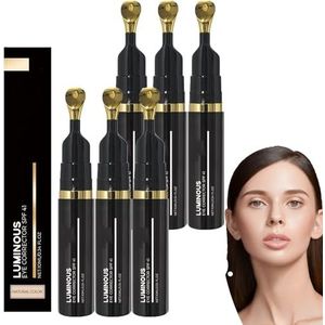 Luminous Eye Corrector SPF 41, Corrector voor donkere kringen onder de ogen, Anti-aging getinte oogcrème, Concealer voor de rijpere huid, Concealer volledige dekking, Natuurlijke kleur (6pcs)