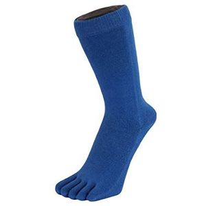 TOETOE - Essentieel Middenkalf Teen Sokken (Middenblauw, 35-46)
