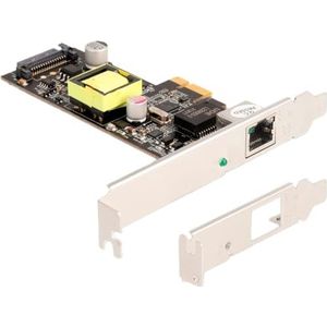Delock - PCI Express-Kaart - Netwerkverbinding - 2500 Mbps - PoE-ondersteuning