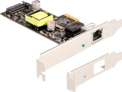 Delock - PCI Express-Kaart - Netwerkverbinding - 2500 Mbps - PoE-ondersteuning