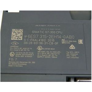 PLC CPU Modules S7-300 CPU 315-2 PN/DP 6ES7315-2EH14-0AB0 6ES73152EH140AB0