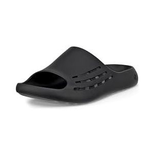 ECCO Unisex Cozmo geperforeerde dia sandaal, Zwart, 4-4.5 Women/1-1.5 Men