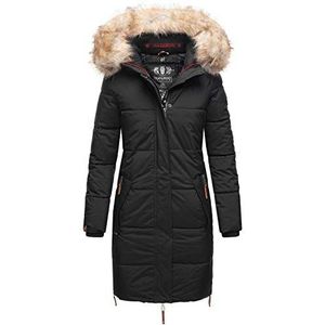 Navahoo Warme winterjas voor dames, gewatteerde winterjas, parka, B803