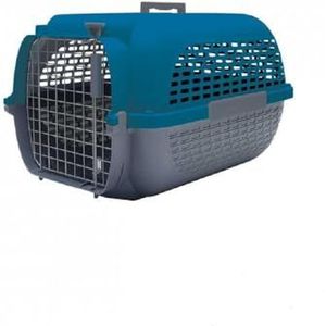 Dogit Catit Dogit transportbox voor huisdieren, voor Voyaguer, maat S, 48 x 32 x 28 cm, grijs/blauw