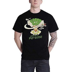 Green Day T Shirt Welcome to Paradise Album Band Logo Official Mens New Black