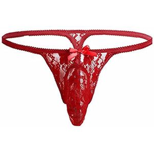 Zhiyao - Strings - Rood - Heren Lingerie
