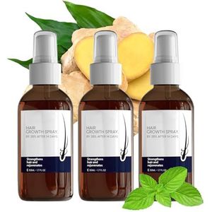 2024 Nieuwe haargroeispray for mannen en vrouwen, 50 ml Polygonum Multiflorum-wortelextract en gemberwortelolie voeden het haar, haarverbeteringsserum for droog, kroezend, beschadigd haar /79