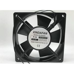 LMNCBVYA High-Performance 120mm Cooling Fan XD12025A2HS - 220/240V, 0.08/0.7A, 120x120x25mm