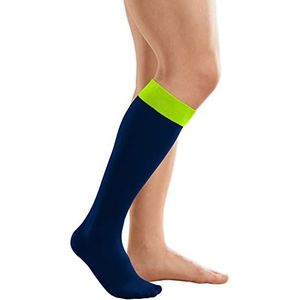 medi Rehab® one compressie kniekousen AD voor oedemtherapie V lime/blue