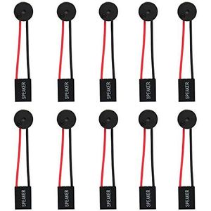 ICQUANZX PC-moederbord Interne piëzo-luidspreker BIOS Alarmzoemer voor Arduino Computerbehuizing DIY (pak van 10)