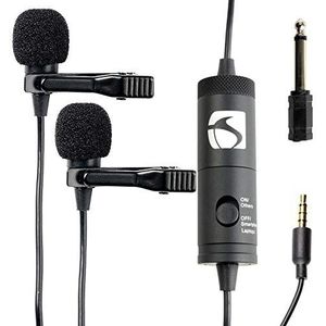 Industry Standard Sound ISSLM200 Lavalier-microfoon voor iPhone en Android, smartphones, tablets en Nikon-camera's