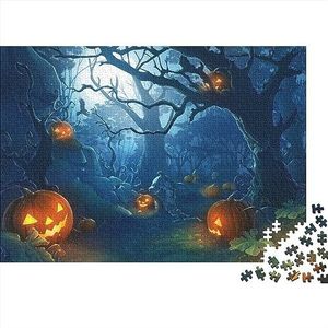 Halloween Puzzel voor Volwassenen Grappig Educatief Speelgoed Familiespelletjes Stimulerende Kerstverjaardagscadeaus Kerst Unieke Cadeaus en Woondecoratie 1000 stuks (75 x 50 cm)