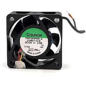 REAMTONY Koelventilator PSD1204PHB1-A 4015 4CM 12V 2.9W 0.24A PWM snelheid regulerende ventilator