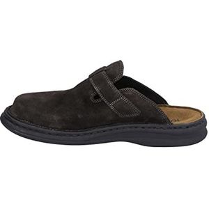 Josef Seibel HEREN klompen Madrid, Mannen Klompen & Muiltjes,Schoenbreedte G (Normaal),Muiltjes,Slippers,Dia's,Slip op,Grijs (titan),43 EU / 9 UK