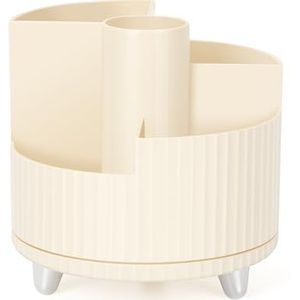 Cinnani Make-up cosmetica-organizer, 360° roterende beauty-organizer, wit