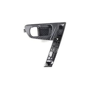 Auto interieurdeurgrepen Voor Nissan Voor QASHQAI J10 2007-2015 Auto Carbon ABS Afdekking Deurgreep Basis Intern Zilver 80945-JE50A 80944-JE50A(Left A)