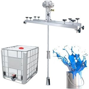 Pneumatische verfmixer, 60 gallon, pneumatische roerder, emmermixer, verfmixer, houder voor verfroermachine, luchtroerder, verfmenggereedschap