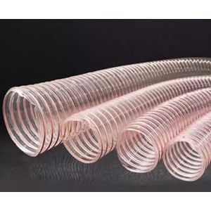 PU Polyurethaan Flexibele Slang, Stofzuigerslang Flexibele stofafscheiderbuis Dia-20/0,8 inch, 1,5 dik(260mm)