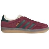 Adidas Originals - Gazelle Indoor - Schoenen - Bordeauxrood - Leer