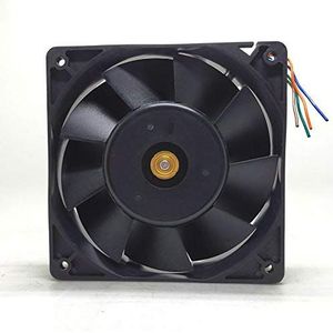 DV12038B12H 120mm 12V 4-draads ultrasnelle koelventilator, 120x120x38mm, voor koeloplossingen voor mijnbouw