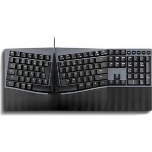 Perixx - Periboard-535 - Toetsenbord - Blauw - Mechanisch - Ergonomisch Ontwerp