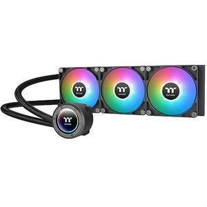 Thermaltake TH360 ARGB Sync V2 CPU Vloeibare Koeler/AlO Vloeibare Koeling/Ventilator 120mm* 3/PWM 500~2000 RPM/Spiegel Waterblock/MB ARGB Sync Control, CL-W362-PL12SW-A