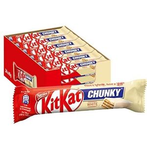 Nestlé KitKat Chunky White chocoladereep met witte chocolade (24 x 40 g)