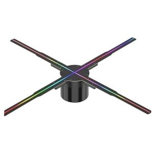 50CM 3D HD Hologram Fan Projector, LED Sign Holografische Speler, Ondersteunende Afbeelding Video Winkel Bar Feest Reclame Display Licht Hoge helderheid