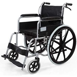 Lichtgewicht opvouwbare rolstoel rijden, met rolstoel uitgeruste multifunctionele rolstoel voor eenvoudig gebruik, geschikt voor ouderen en gehandicapten Fj, draagbaar