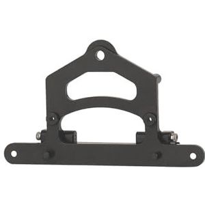 MANGRY 1 Pc Achterbumper Mount Rc Axiale 1/24 SCX24 Fit for Jeep for Ford Bronco AXI00006 Crawlers Auto Upgrade onderdelen Accessoires (Color : Black)