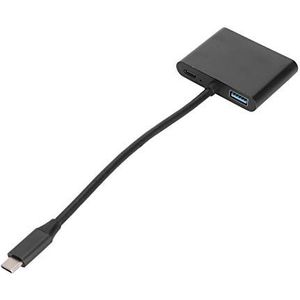USB3.0-hub, 4-in-1-hub, aluminiumlegering voor Mac Vista Linux Windows 7/8/10