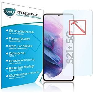 Slabo PREMIUM Screenprotector voor Samsung Galaxy S21+ | S21 Plus (5G) Glazen schermbeschermer Tempered Glass 9H - CLEAR